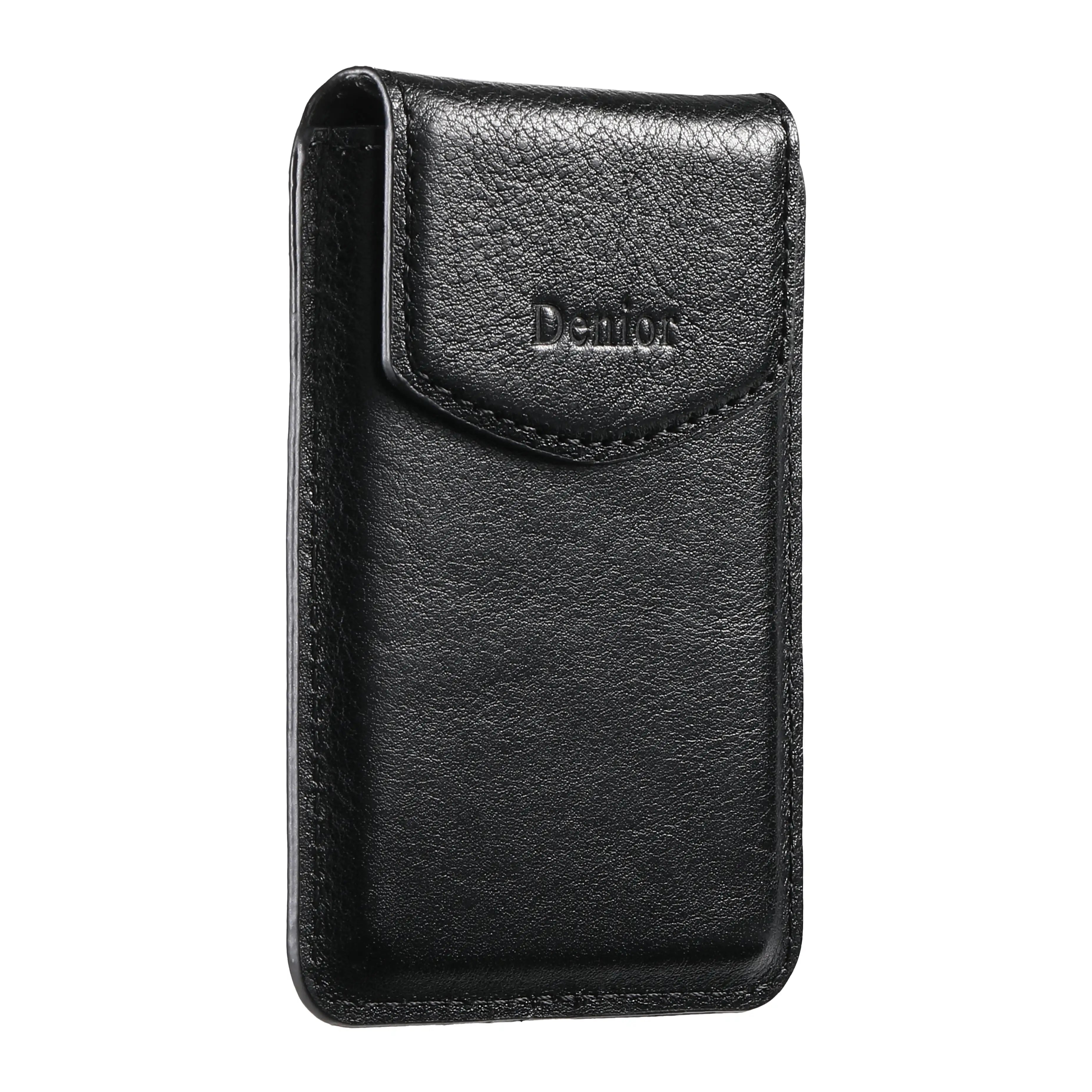 Mobile Phone Wallet Magnet Flip Pocket Card Storage Luxury Leather Magnetic Stand Buckle Bag Wallet
