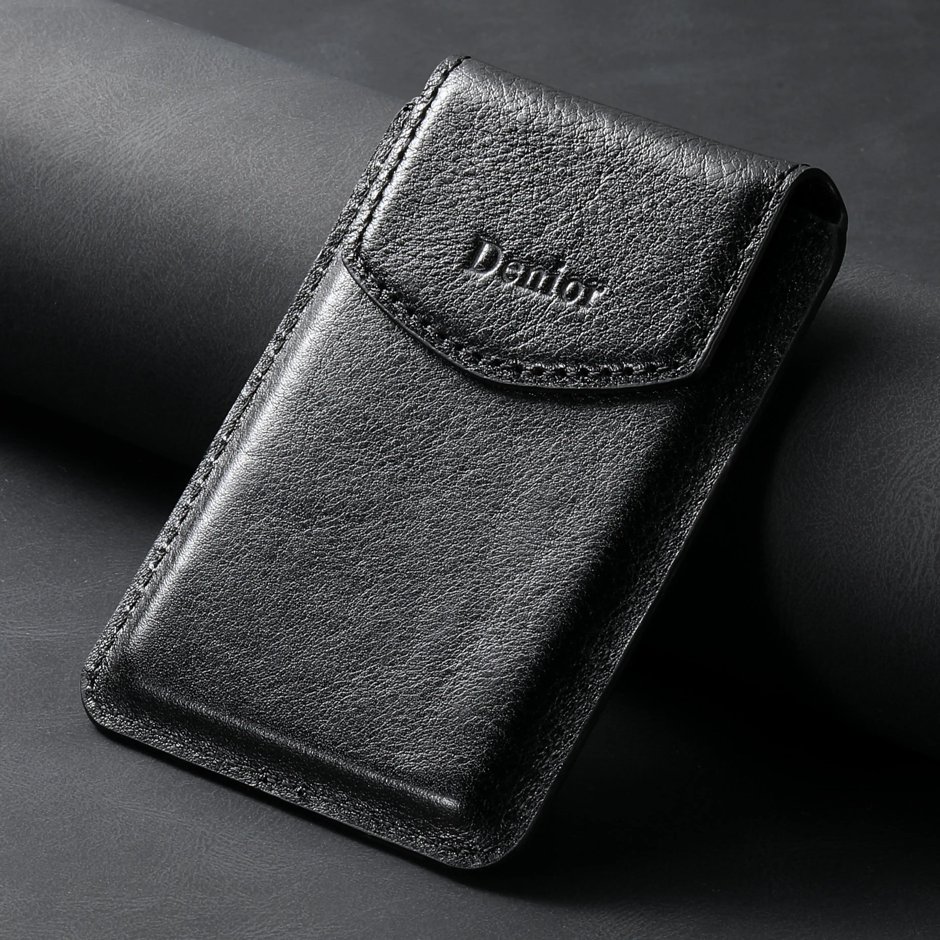 Mobile Phone Wallet Magnet Flip Pocket Card Storage Luxury Leather Magnetic Stand Buckle Bag Wallet